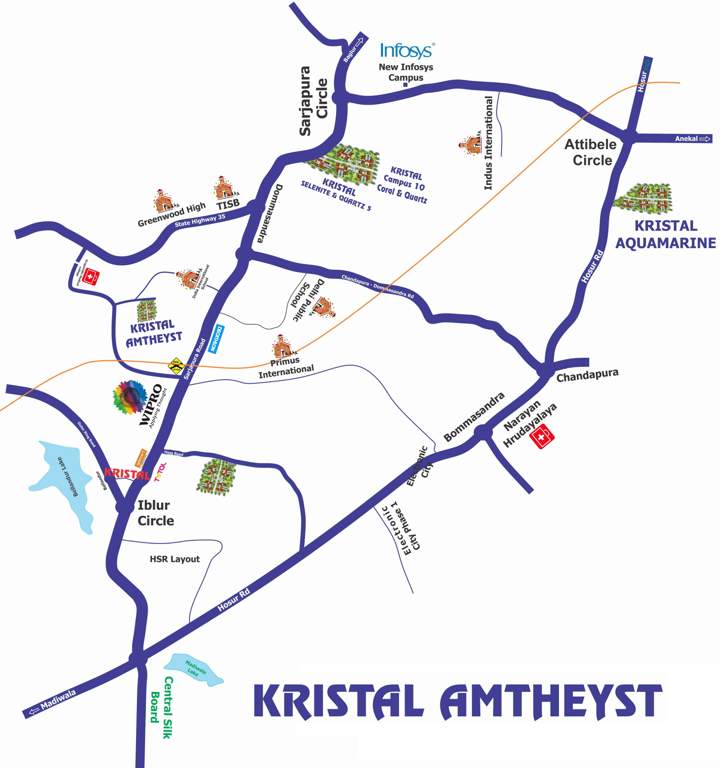 amethyst Images for Location Plan of Kristal Amethyst