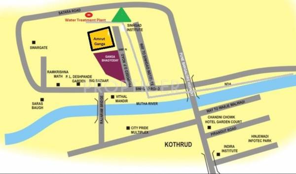  amrut-ganga Location Plan