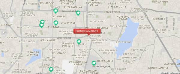 Images for Location Plan of Sumukha Marvel