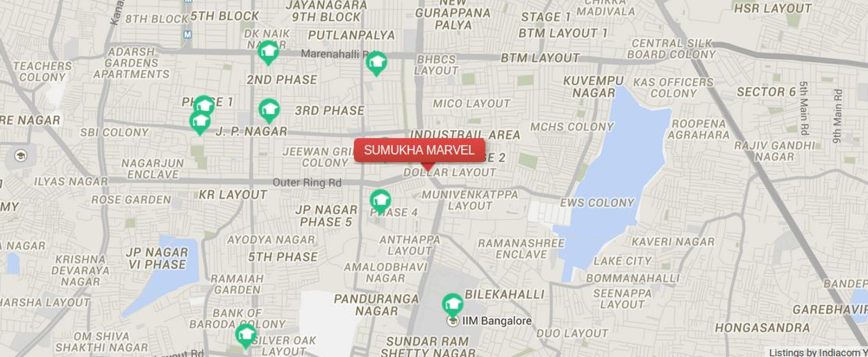 Images for Location Plan of Sumukha Marvel