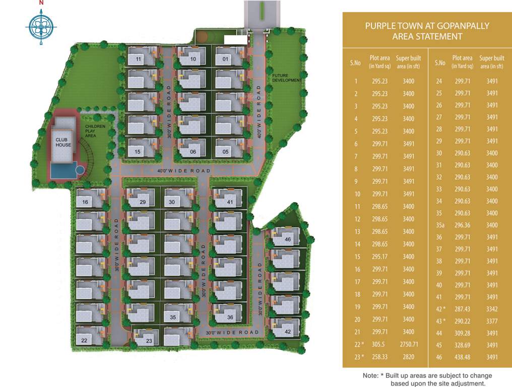  purple town Images for Layout Plan of Manjeera Purple Town
