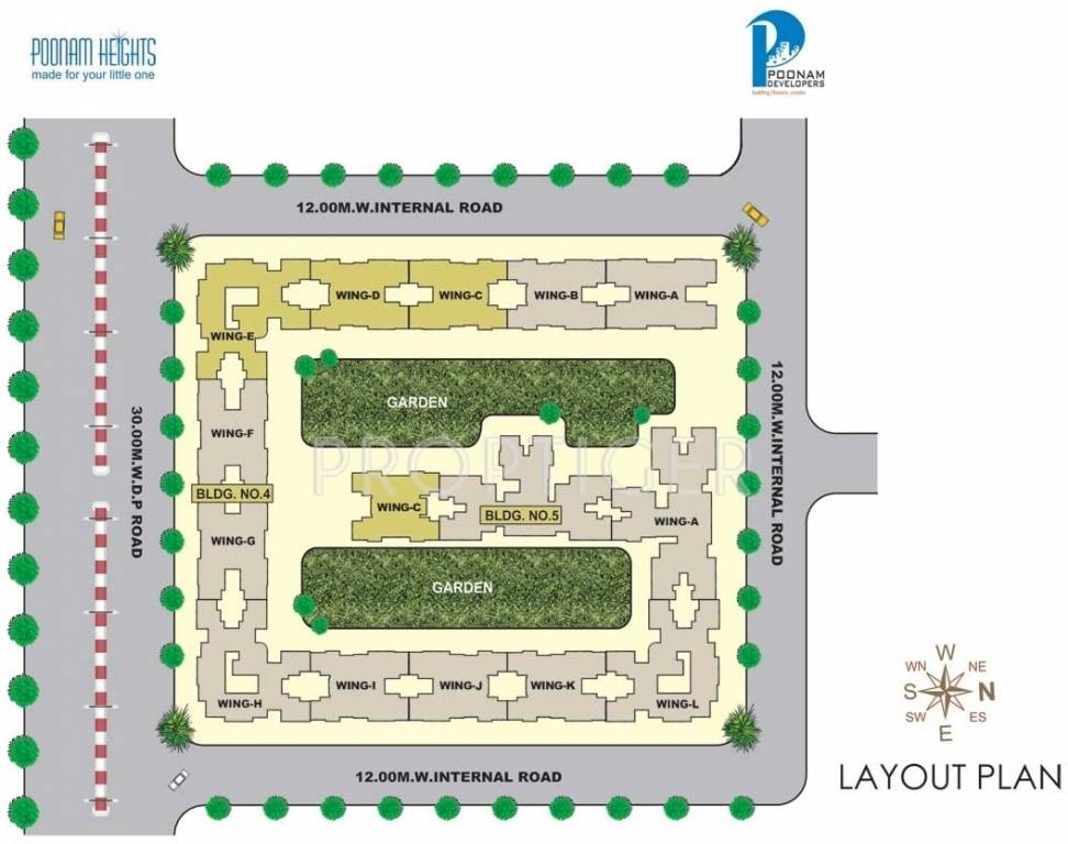 Images for Layout Plan of Poonam Heights