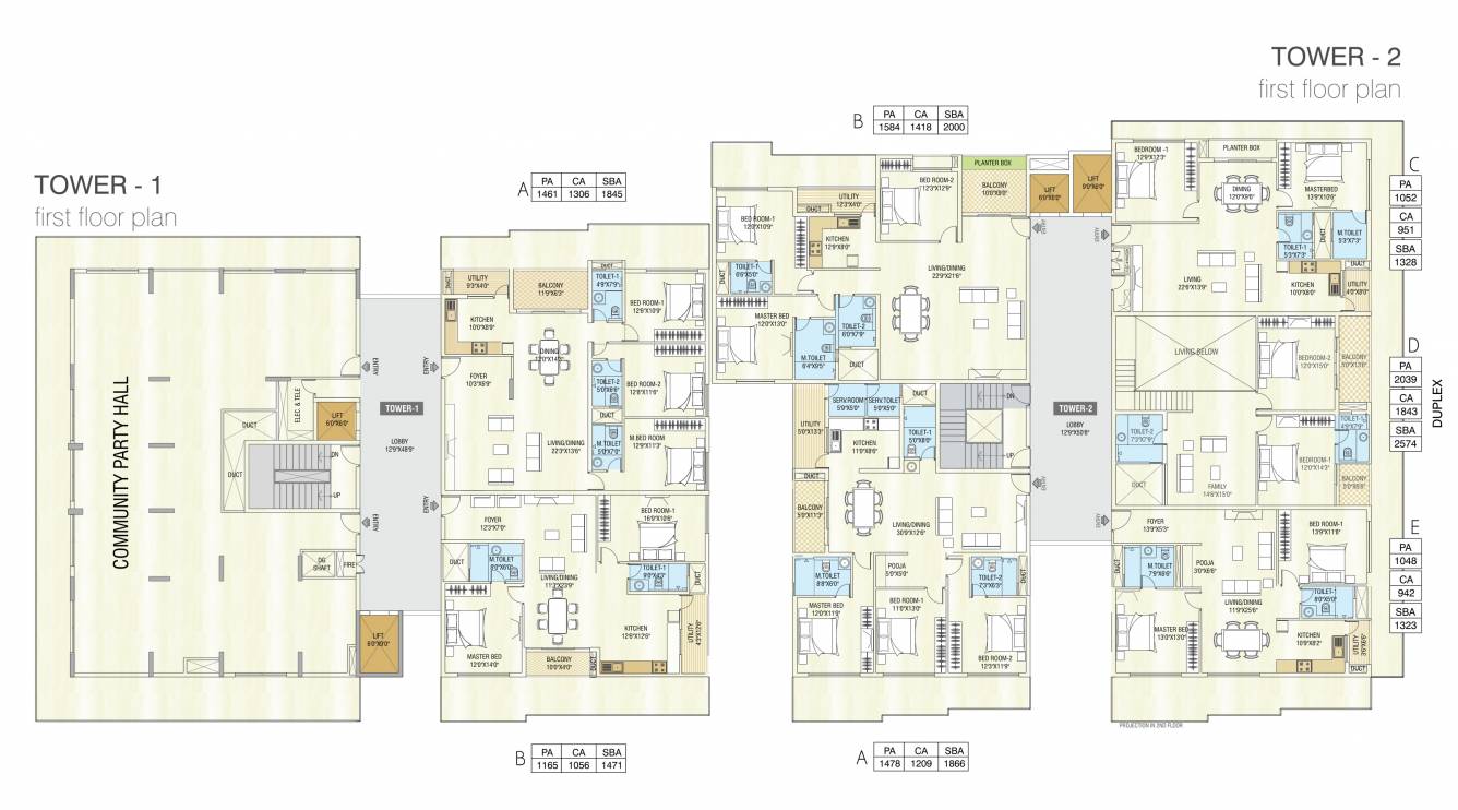 Images for Cluster Plan of Manyam Skypark