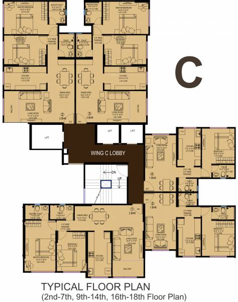 Images for Cluster Plan of Kanakia Kanakia Sevens