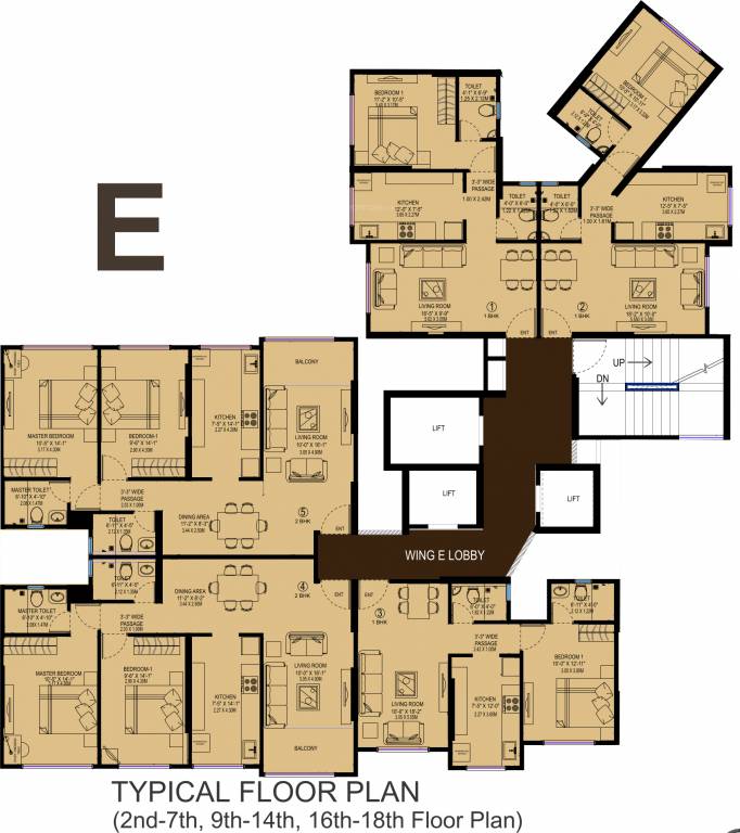 Images for Cluster Plan of Kanakia Kanakia Sevens