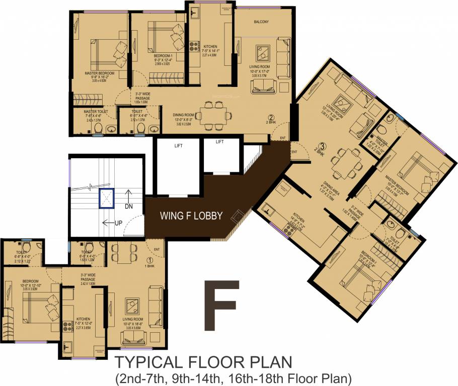 Images for Cluster Plan of Kanakia Kanakia Sevens