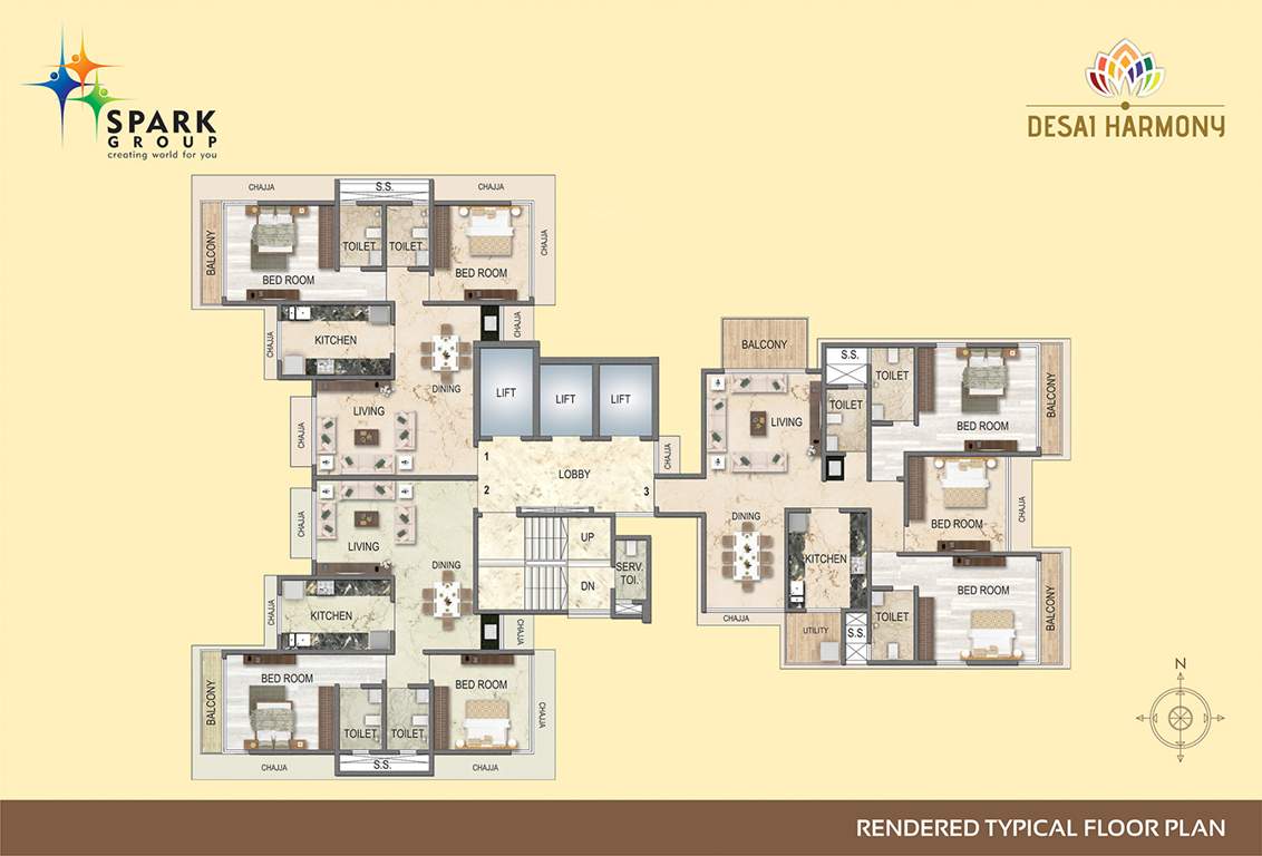 desai harmony Images for Cluster Plan of Spark Desai Harmony