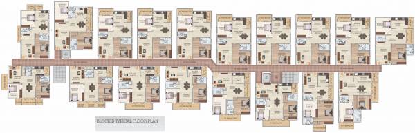  lotus-pond Block A1 Cluster Plan