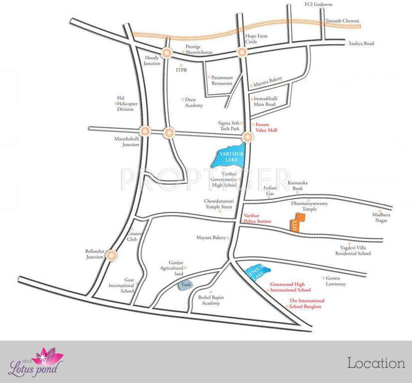  lotus pond Images for Location Plan of SSVR Lotus Pond