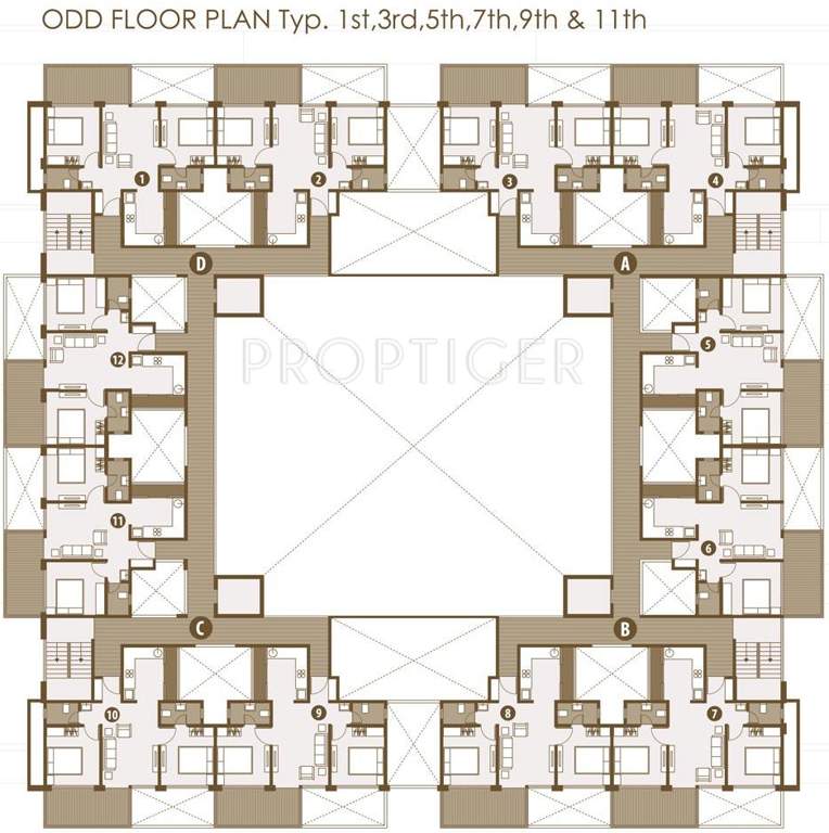  ayaan Images for Cluster Plan of Gandhi Ayaan