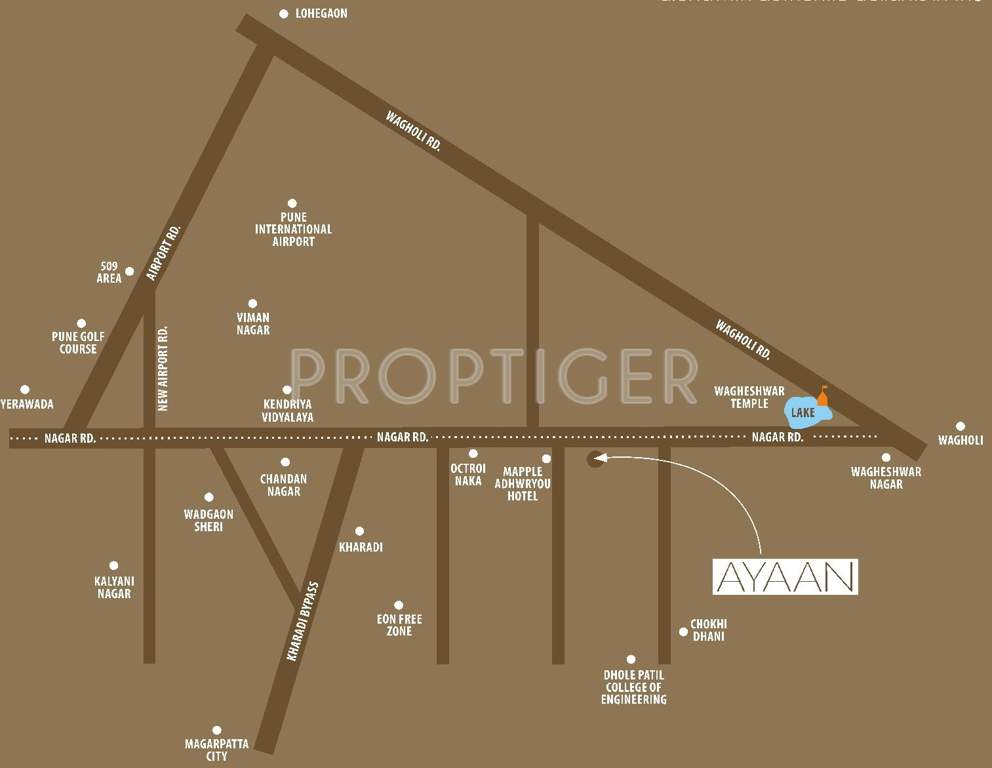  ayaan Images for Location Plan of Gandhi Ayaan