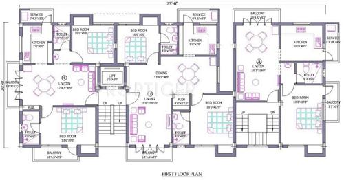 Images for Cluster Plan of Viswams Homes Srinivas Images for Cluster Plan of Viswams Homes Srinivas
