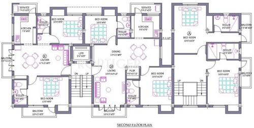Images for Cluster Plan of Viswams Homes Srinivas Images for Cluster Plan of Viswams Homes Srinivas