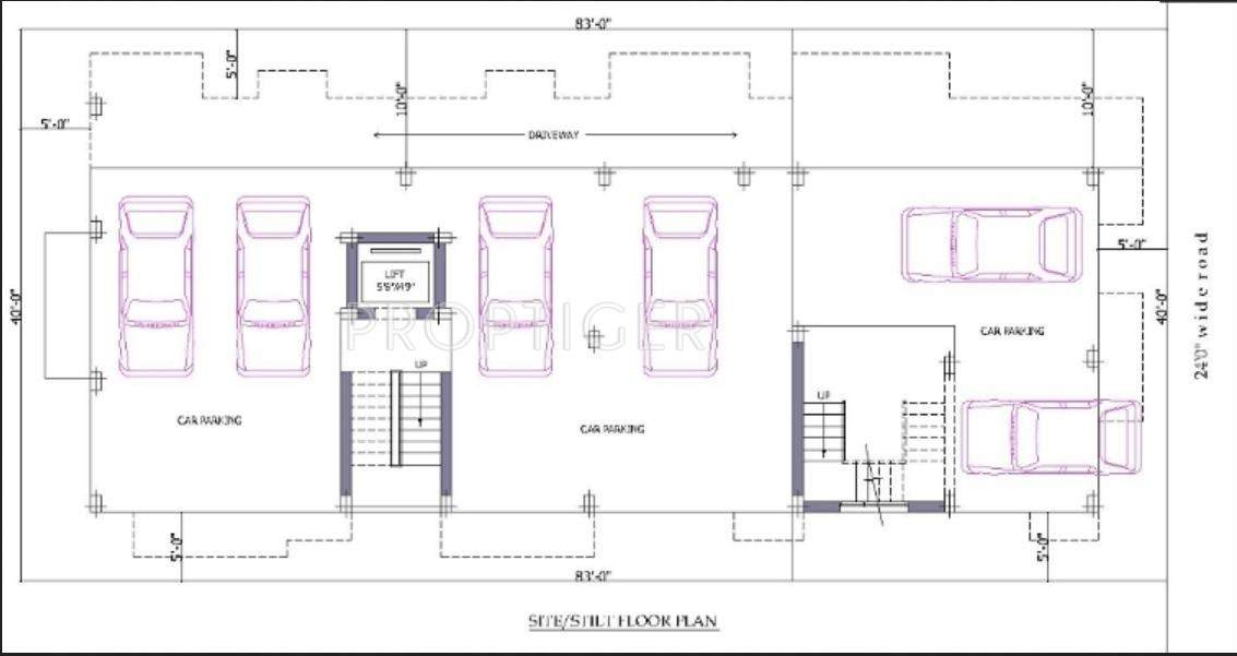 Images for Cluster Plan of Viswams Homes Srinivas