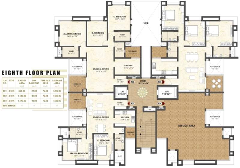  greens Images for Cluster Plan of Malpani Greens