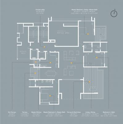  seher  Seher 8th Floor Cluster Plan