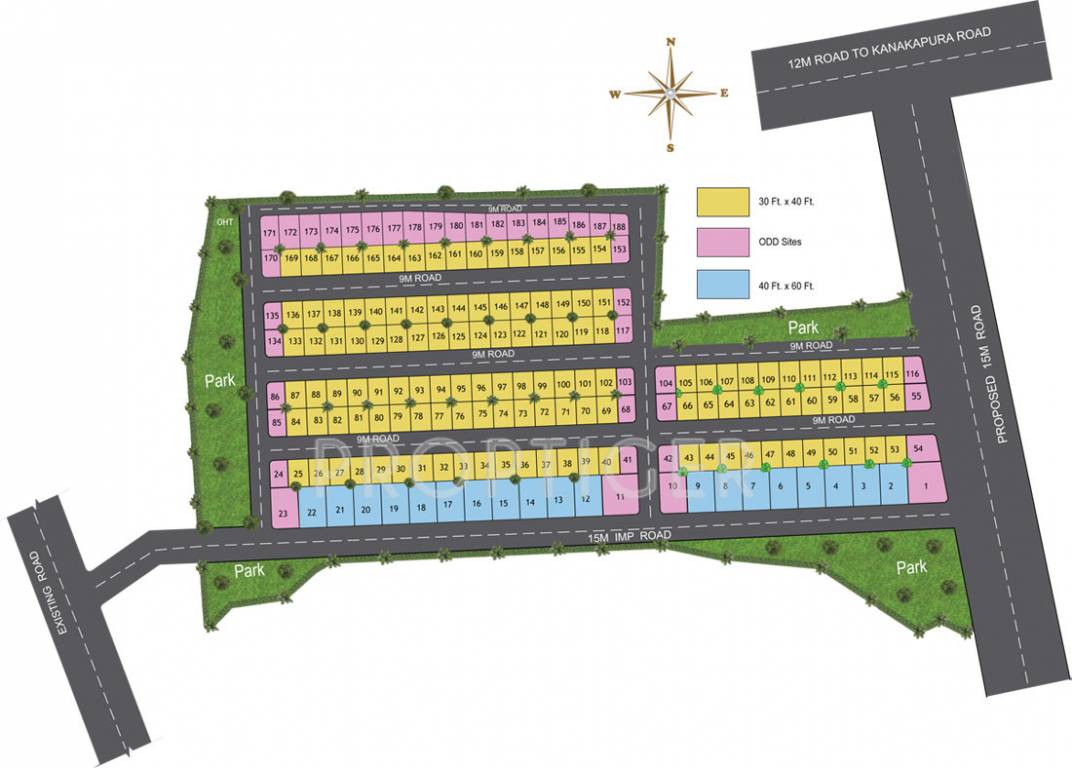 Images for Layout Plan of Shree Durga SLN Meadows