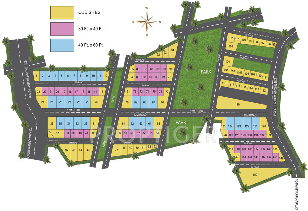 Images for Layout Plan of Shree Durga SLN Meadows