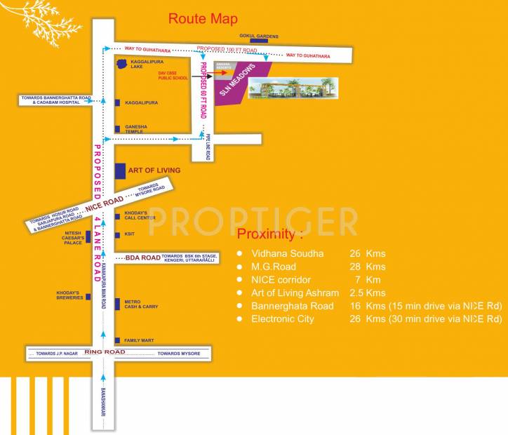 Images for Location Plan of Shree Durga SLN Meadows