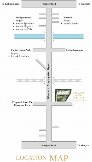  konark-vista Location Plan