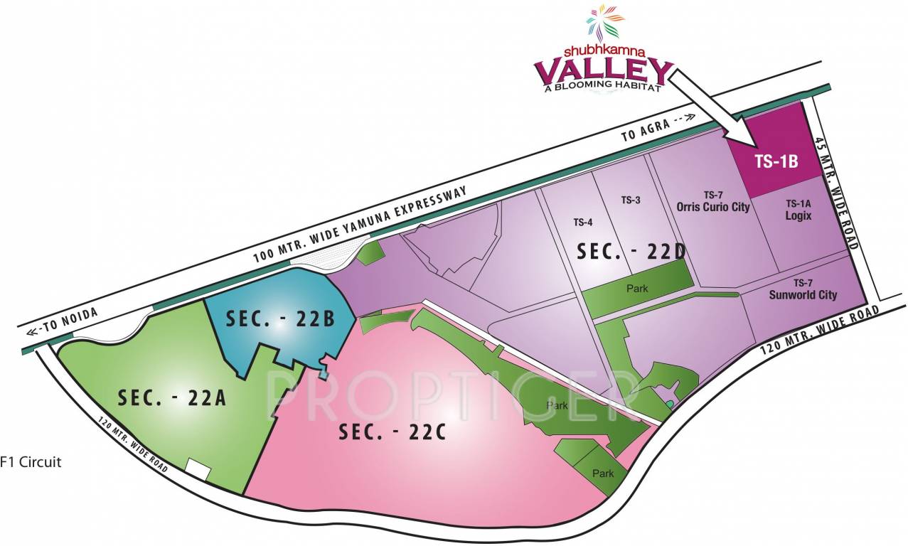 Images for Location Plan of Shubhkamna Valley