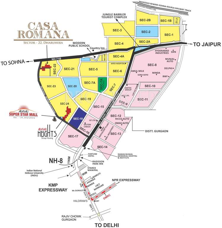  casa romana Images for Location Plan of Dwarkadhish Casa Romana