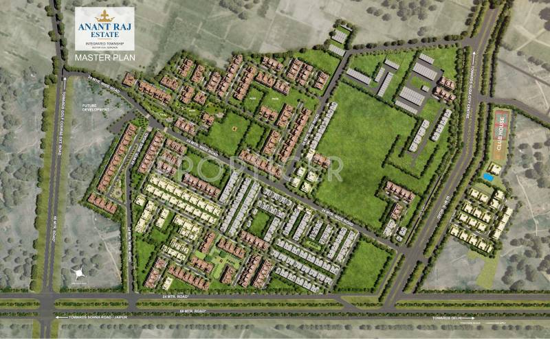  estate-plots Images for Master Plan of Anant Anant Raj Estate Plots