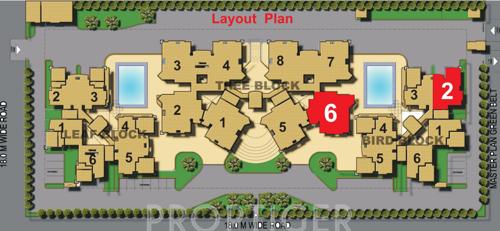 Images for Layout Plan of Samiah Singapore Residency