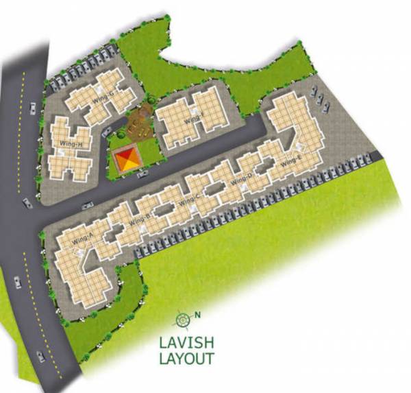 tulsi-aangan Layout Plan