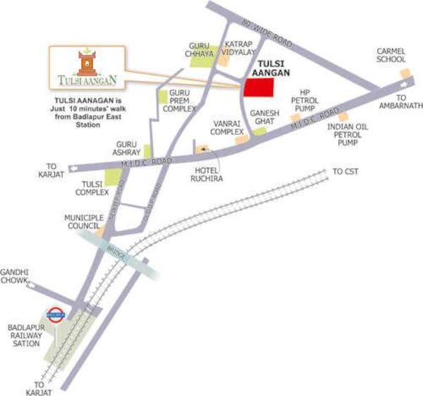  tulsi aangan Location Plan