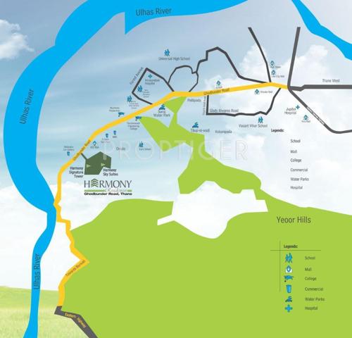  signature-towers Images for Location Plan of Harmony Signature Towers