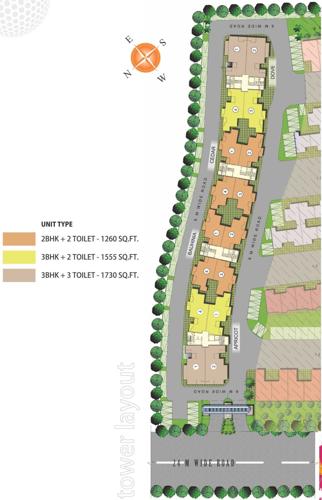  golfforeste-premium-apartments Images for Layout Plan of Paramount Golfforeste Premium Apartments