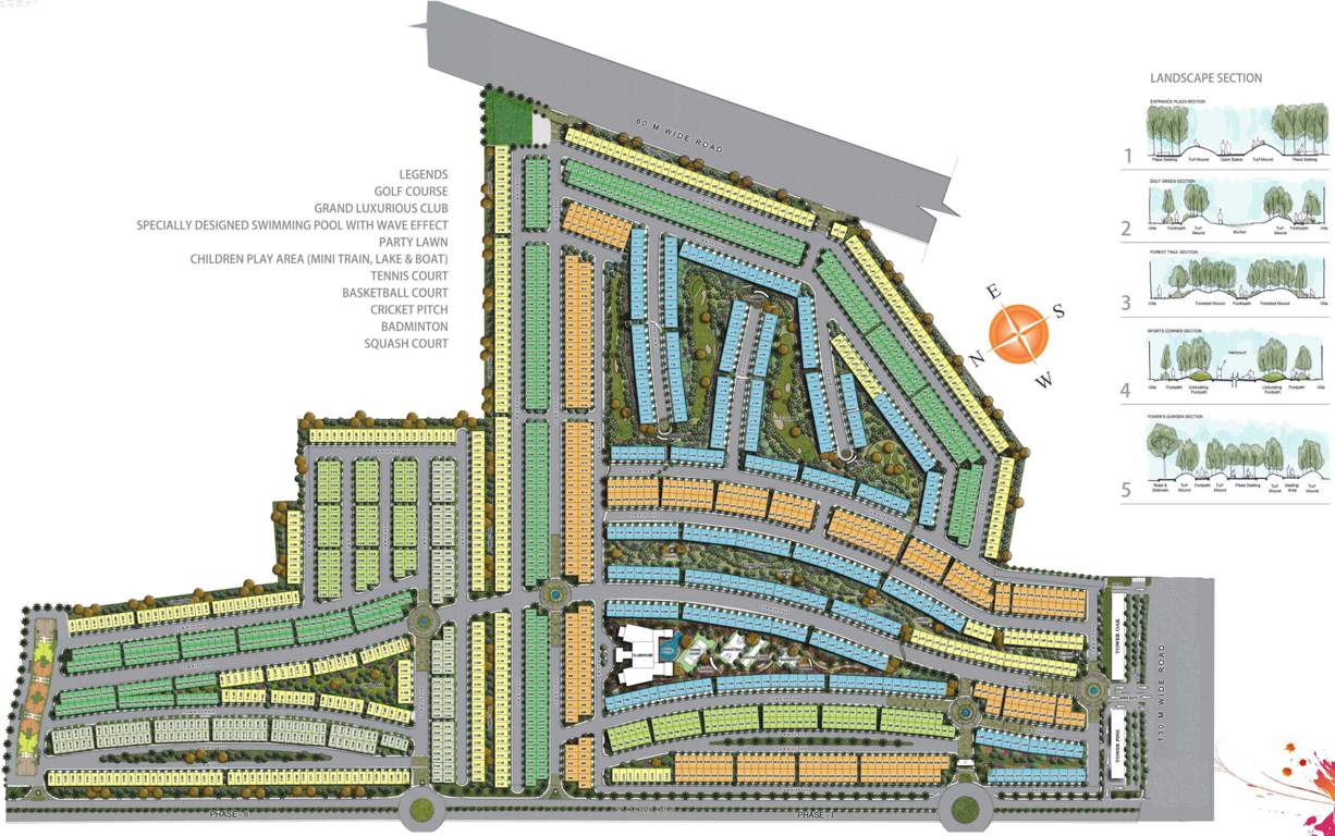 golfforeste premium apartments Images for Master Plan of Paramount Golfforeste Premium Apartments