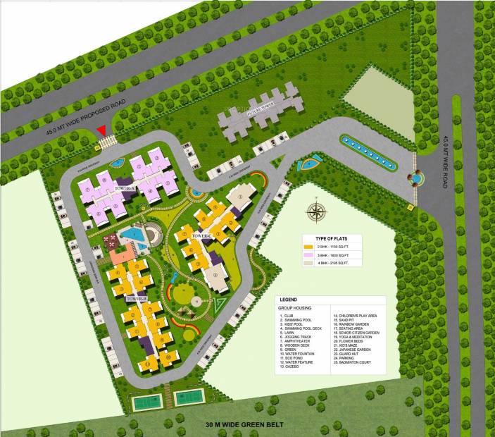  shree Images for Site Plan of Sarvottam Shree