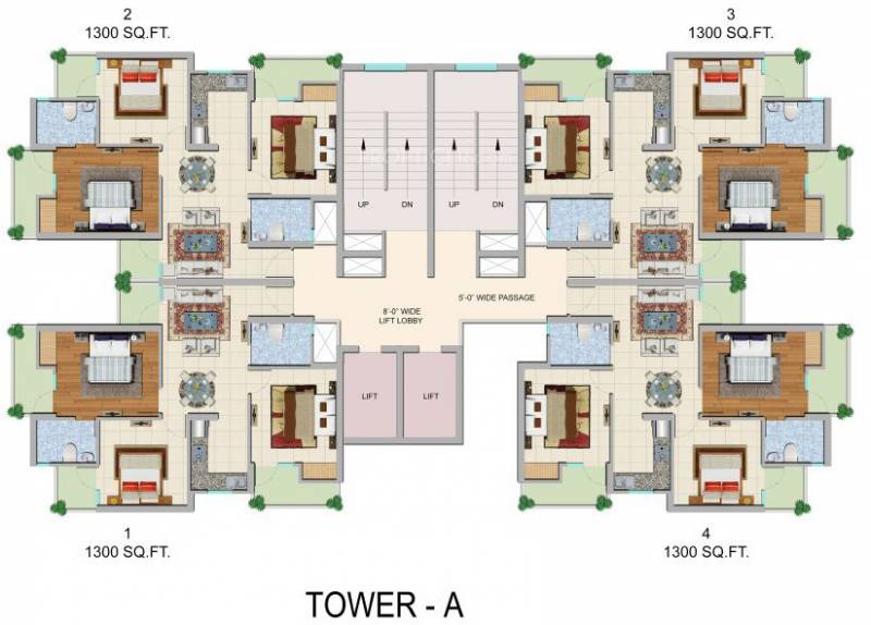  shree Images for Cluster Plan of Sarvottam Shree