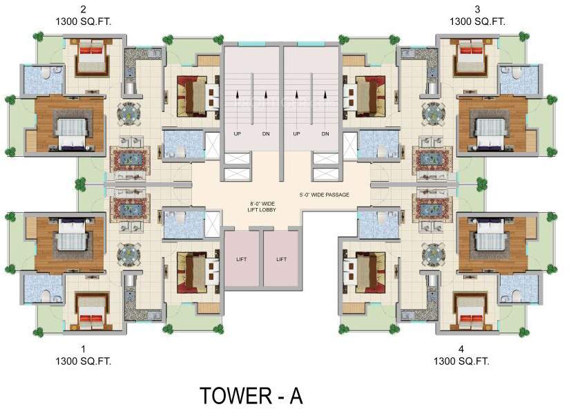 shree Images for Cluster Plan of Sarvottam Shree