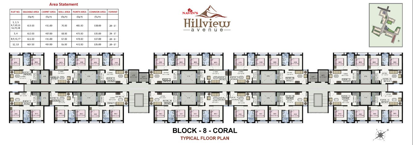  hillview avenue Coral Cluster Plan