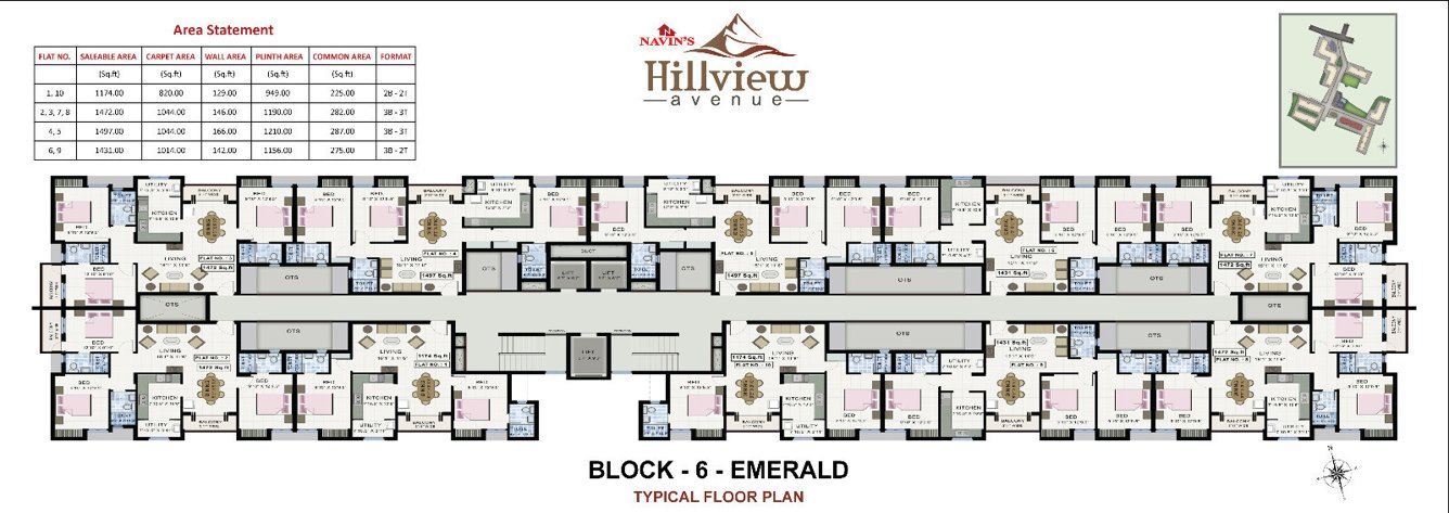  hillview avenue Emerald Cluster Plan