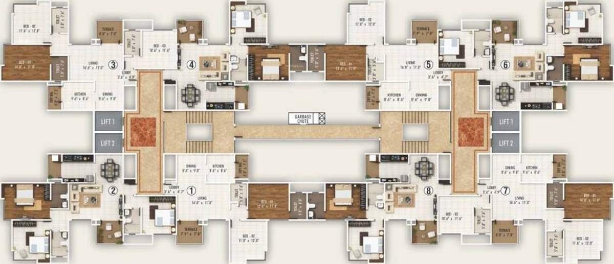  pebbles ii Images for Cluster Plan of Abhinav Pebbles II