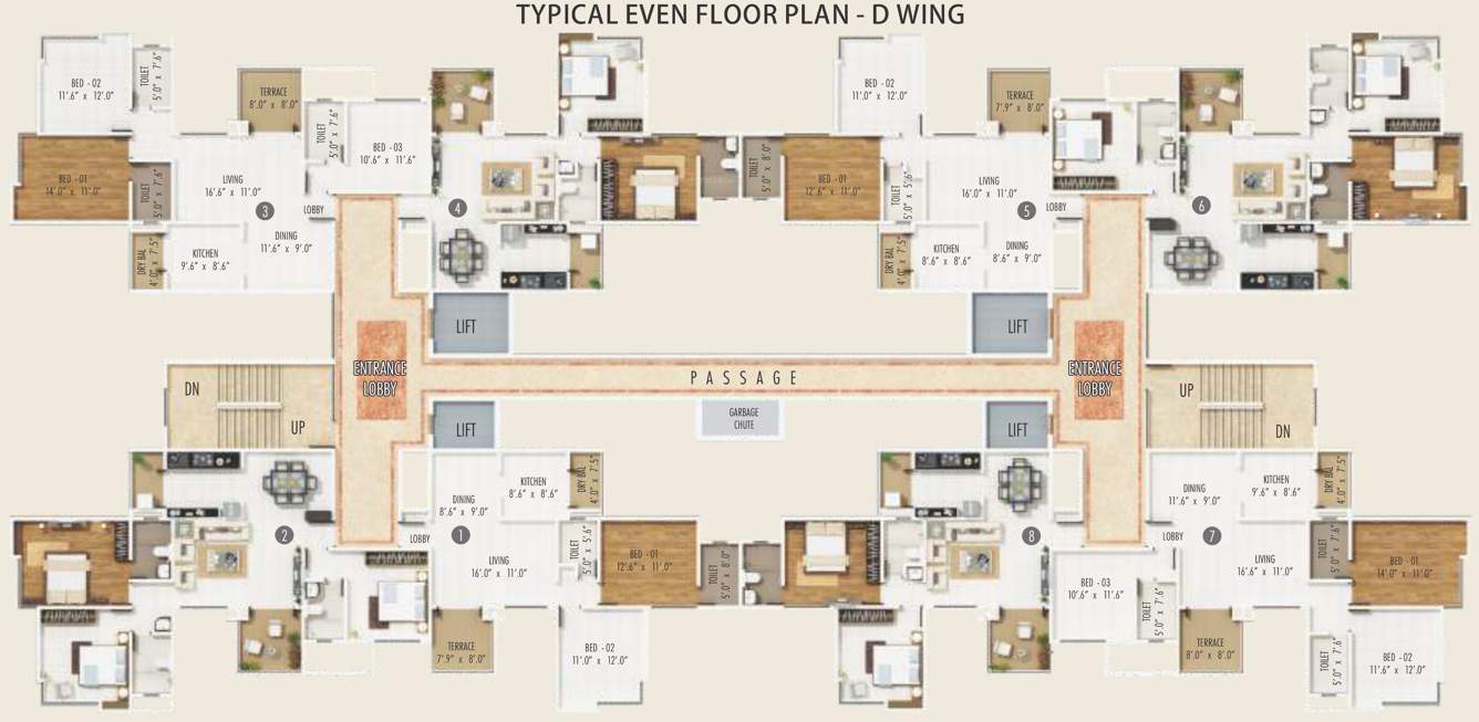  pebbles ii Images for Cluster Plan of Abhinav Pebbles II