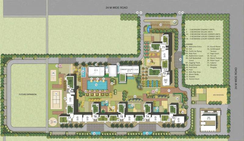 Images for Site Plan of Ansal Amantre