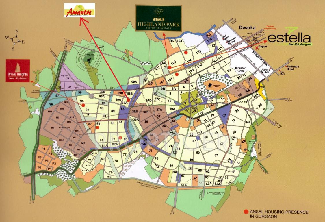 Images for Location Plan of Ansal Amantre