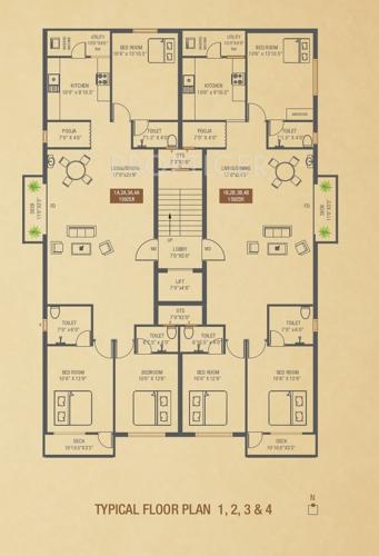  color-grandeur Images for Cluster Plan of Colorhomes Color Grandeur