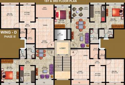 Images for Cluster Plan of Tharwani Ritu World