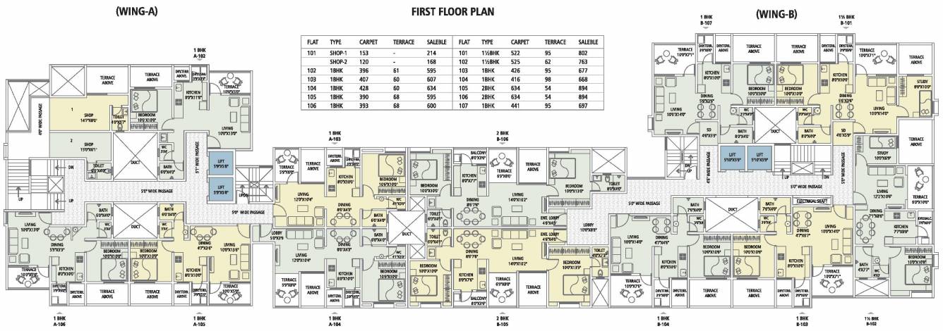 Images for Cluster Plan of Alliance Nisarg Leela