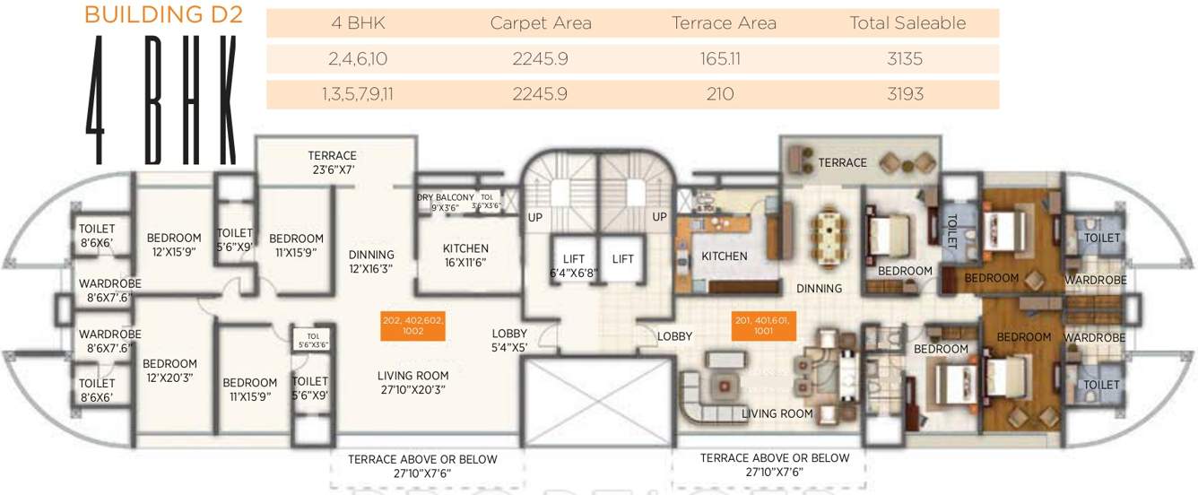 Images for Cluster Plan of Kumar Sienna Royal D2