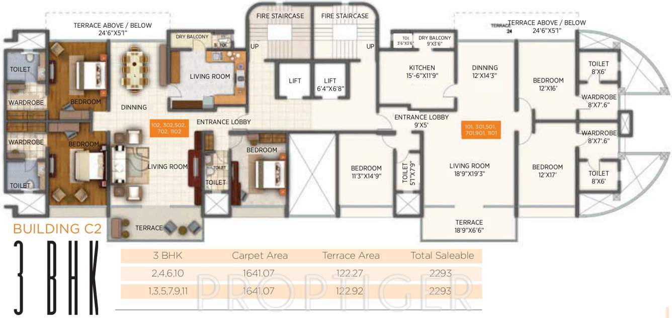 Images for Cluster Plan of Kumar Sienna Royal D2