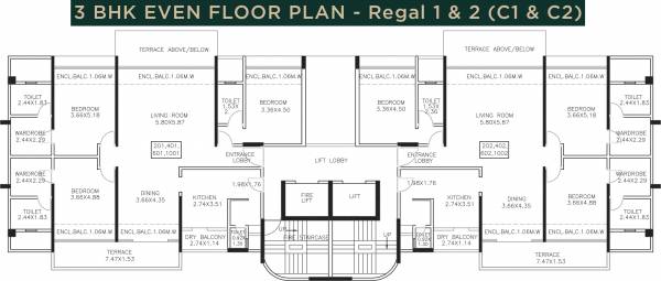 Images for Cluster Plan of Kumar Sienna Royal D2