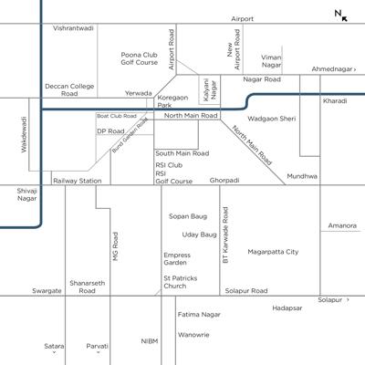 Images for Location Plan of Kumar Sienna Royal D2