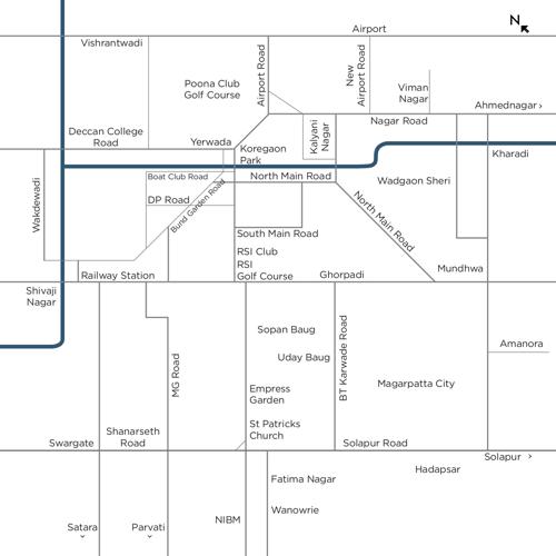 Images for Location Plan of Kumar Sienna Royal D2